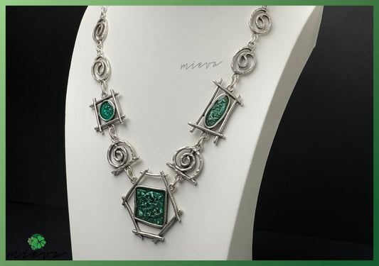 Enchanted Elegance Collection - Geometric Allure (Emerald Edge)