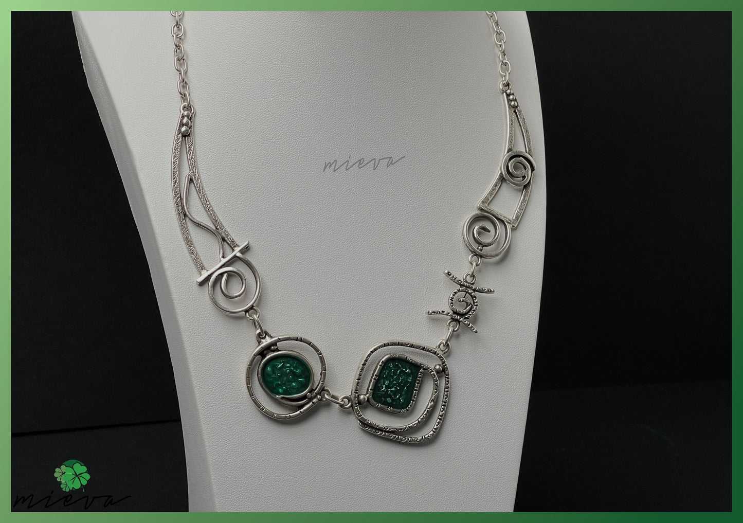 Enchanted Elegance Collection - Rhythmic Harmony (Emerald Melody)