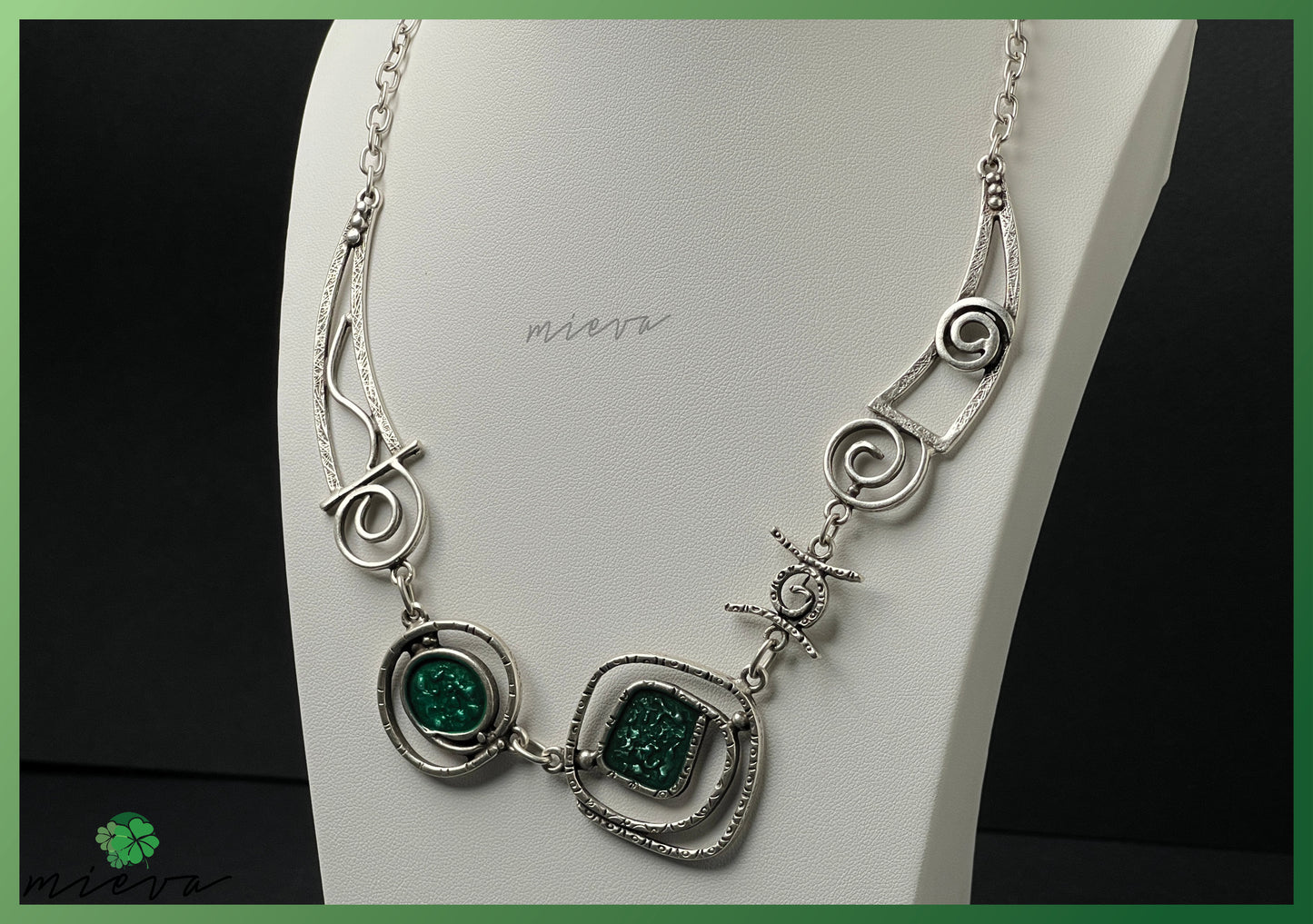 Enchanted Elegance Collection - Rhythmic Harmony (Emerald Melody)