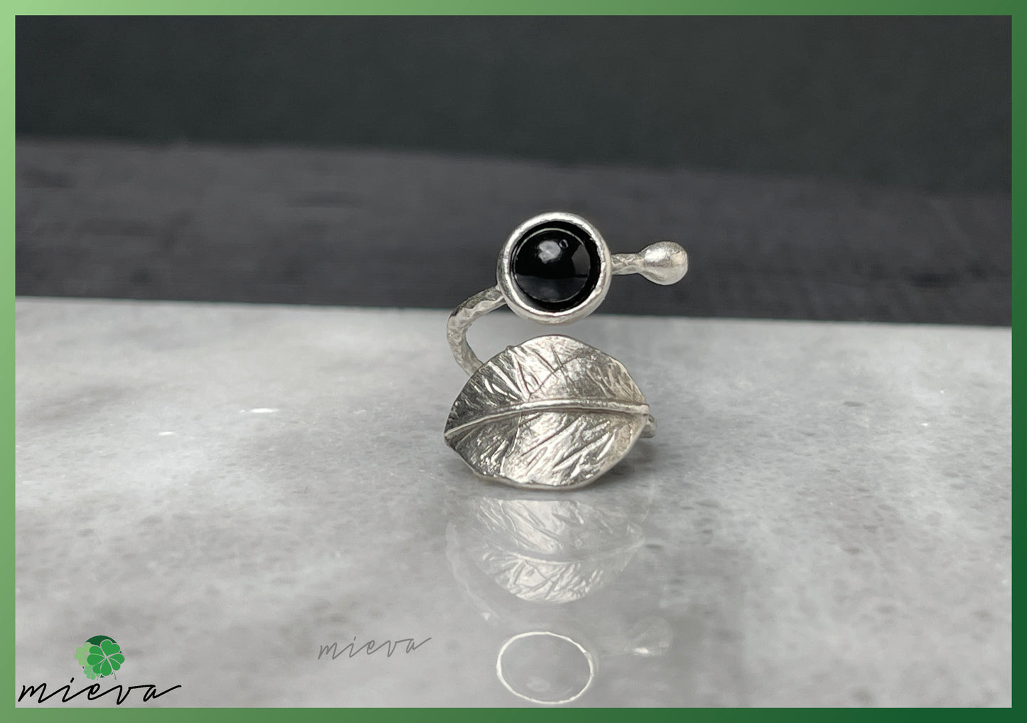 Natural Muse Ring - Ebony Twilight