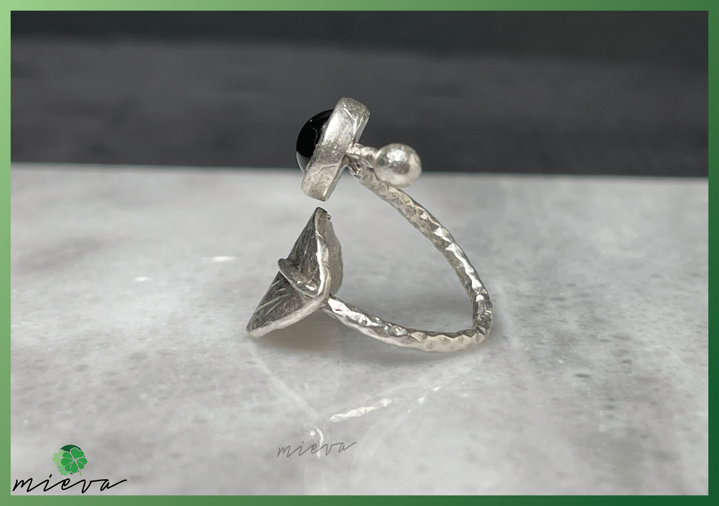 Natural Muse Ring - Ebony Twilight