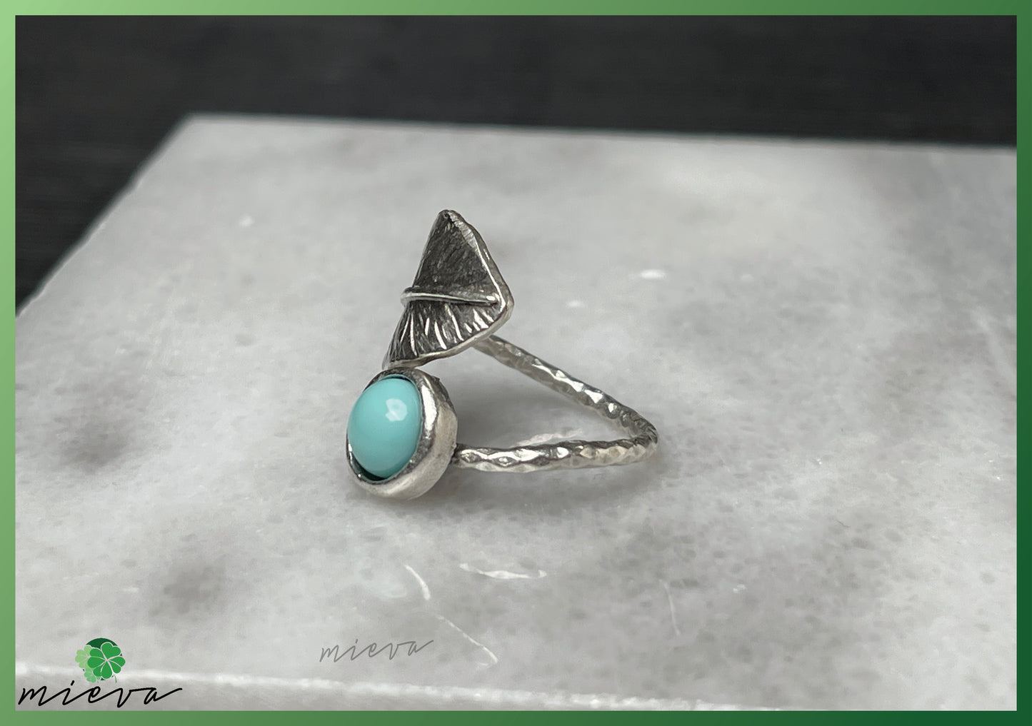 Natural Muse Ring - Serenity Sky