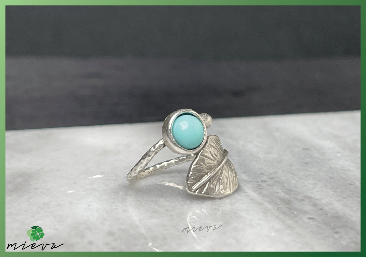 Natural Muse Ring - Serenity Sky