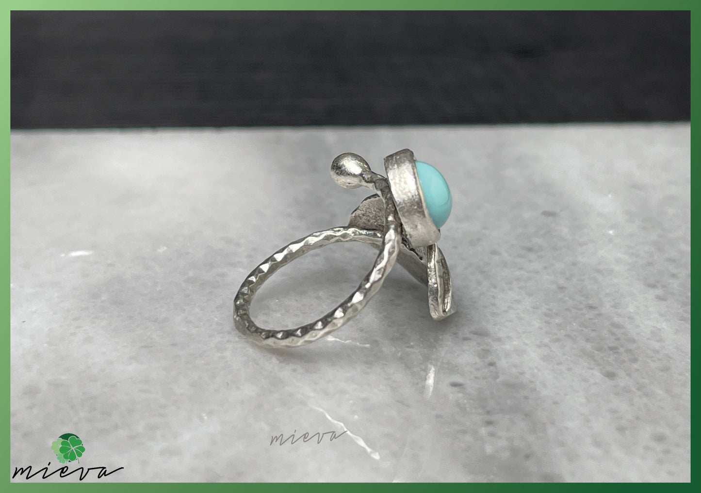 Natural Muse Ring - Serenity Sky