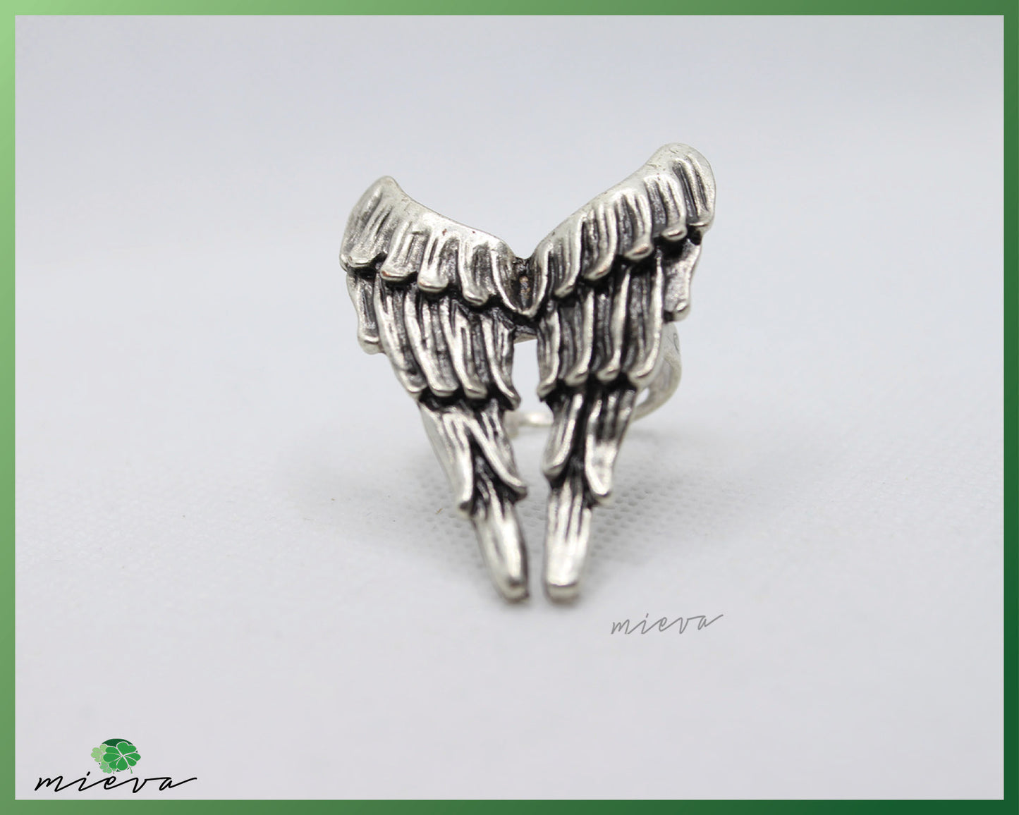 Majestic Feather Embrace Ring