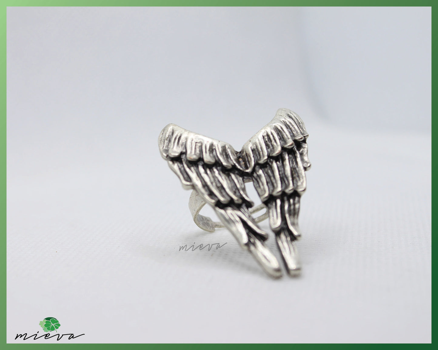 Majestic Feather Embrace Ring