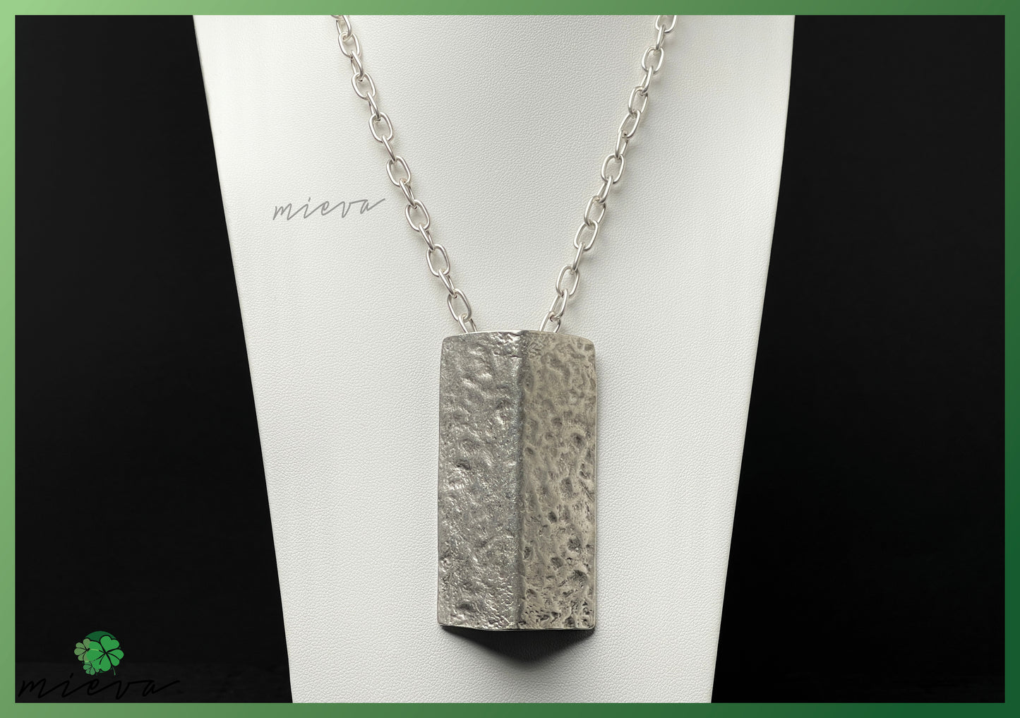 Urban Textures Rectangular Pendant - Concrete Haze