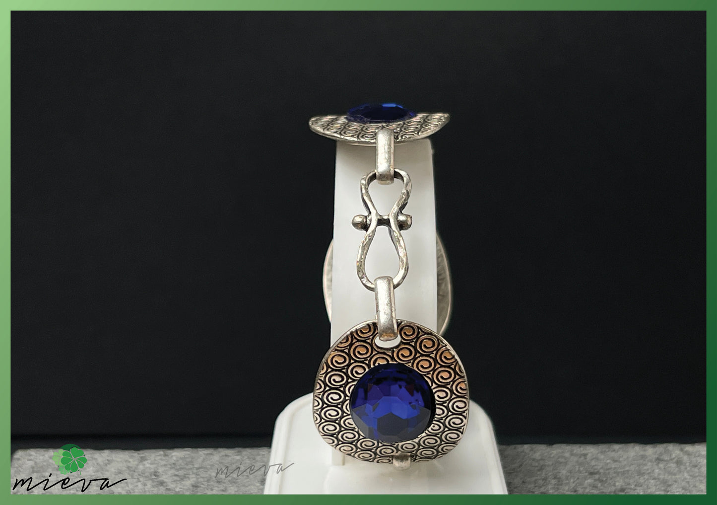 Bohemian Chic - Royal Elegance Bracelet - Sapphire Blue