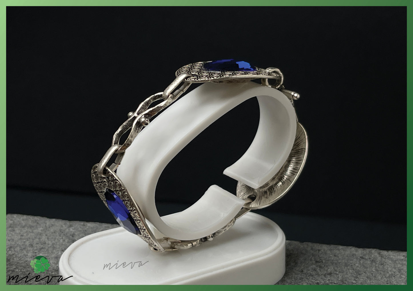 Bohemian Chic - Royal Elegance Bracelet - Sapphire Blue