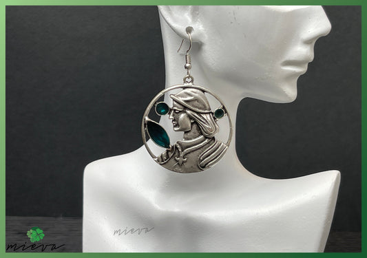 Enchanted Allegory Earring - Celestial Aqua