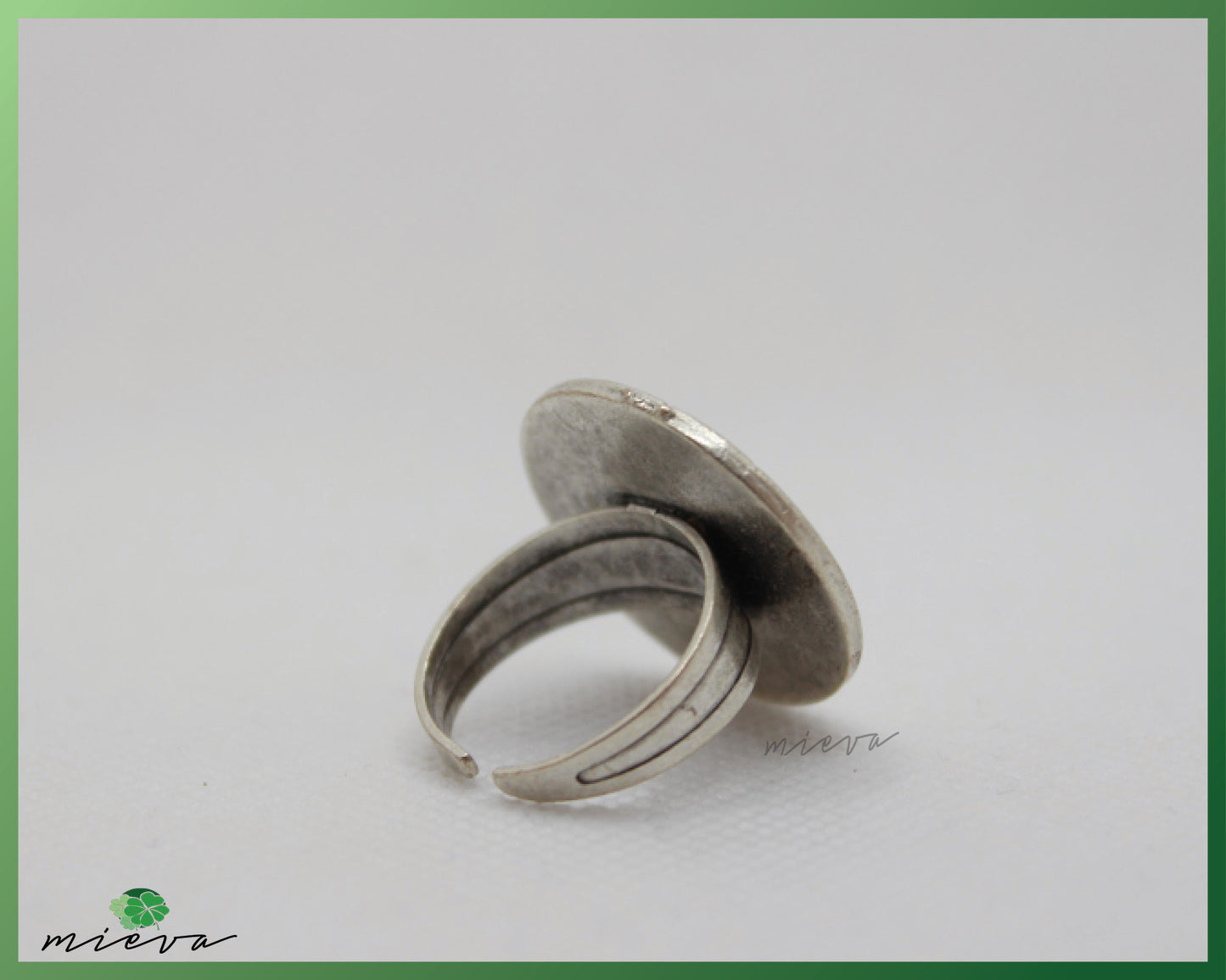 Yin Yang Balance Silver Ring