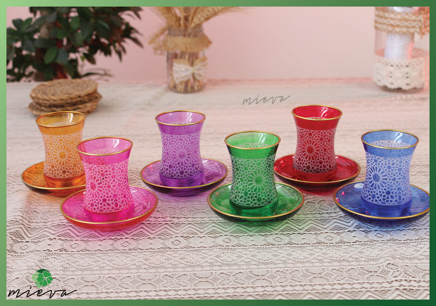 Kaleidoscope Collection - Mandala Magic Tea Cup Set